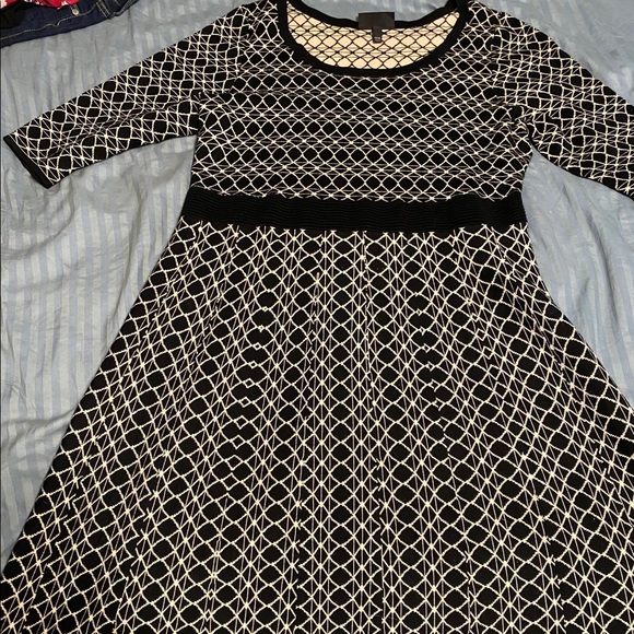 Lane Bryant Dresses & Skirts - Lane Bryant Fit & Flare Knit Dress